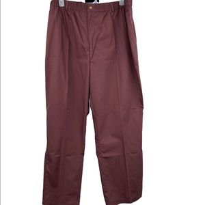 Haband Casual Joe Mens Elastic Waist with zipper closure Lightweight Pan…